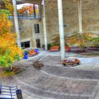 Courtyard in Madison, Wisconsin