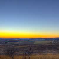 Final Colors of Sunset in Madison, Wisconsin