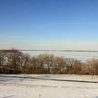 Frozen madison, Wisconsin