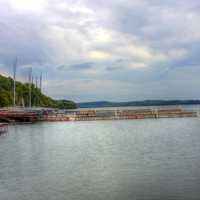 Lake and Pier in Madison, Wisconsin