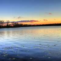 Lake Wingra at Dusk in Madison, Wisconsin