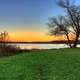 Lakeside at Dusk in Madison, Wisconsin