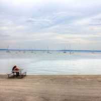 Mendota by the Union in Madison, Wisconsin