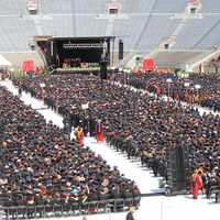 Rows of Graduates in Madison, Wisconsin