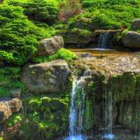 Small Waterfall in Madison, Wisconsin