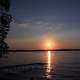 Sunset and Shore in Madison, Wisconsin