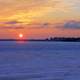 Sunset over the Horizon in Madison, Wisconsin