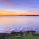 Lakeshore at Dawn in Madison, Wisconsin