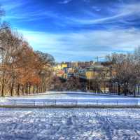 View from Bascom Hill in Madison, Wisconsin