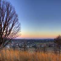 View from the Hill in Madison, Wisconsin