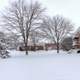 Winter snow in Madison, Wisconsin