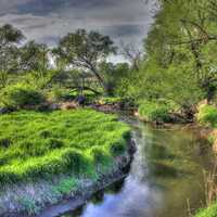 Stream scenery on the Military Ridge State Trail