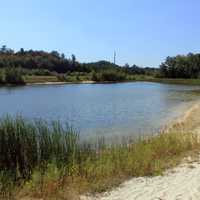 Pond at Mill Bluff at Mill Bluff State Park, Wisconsin