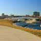 Bridge into Lakeshore Park in Milwaukee, Madison