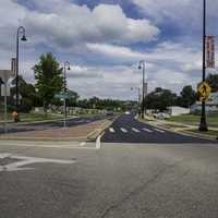 Round a bout under the sky in Mount Horeb