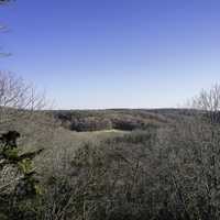 Overlook view of the landscape