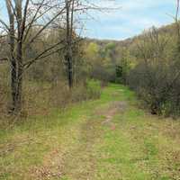 Hiking Trail at Natural Bridge State Park, Wisconsin