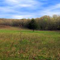 Landscape shot at Natural Bridge State Park, Wisconsin