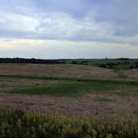 Farmland near New Glarius Woods, Wisconsin