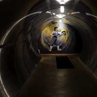 Mural at the end of the Tunnel at New Glarus Brewery