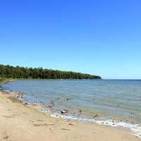 Bay and Shoreline at Newport State Park, Wisconsin