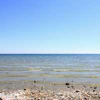 Lake Michigan Horizon at Newport State Park, Wisconsin