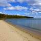 Lakeshore in the fall at Newport State Park, Wisconsin