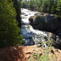 Potato falls, Wisconsin