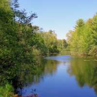 Scenic View of the Peshtigo River, Wisconsin