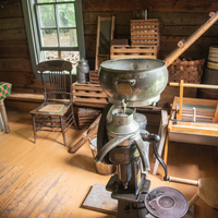 Butter Churner at Finnish house in Old World Wisconsin