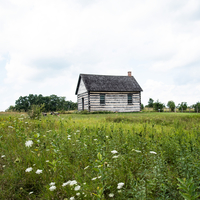 Countryside Cabin on the Prairie