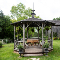 Gazebo in Yard of Old World Wisconsin