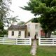 Old house and fence in Old World Wisconsin