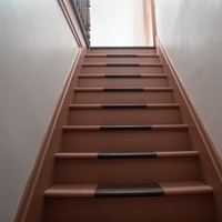 Staircase up the house