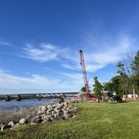Construction on Lake Wisconsin