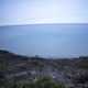 Curved Horizon line in the morning of Lake Michigan