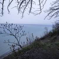 Overlook of the Horizon of Lake Michigan