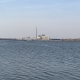 Power plant, closing in 2024 at Lake Columbia
