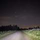 Stars above the hiking path at Meadow Valley State Wildlife Area