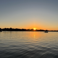 Sunset on Lac La Belle