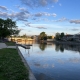 Sunset on the Rock at Fort Atkinson