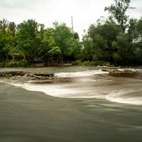 Swirling Rapids at Sheboygan Falls