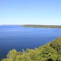 Lake at Peninsula State Park, Wisconsin