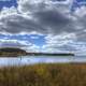 Large Clouds over the inlet at Peninsula State Park, Wisconsin