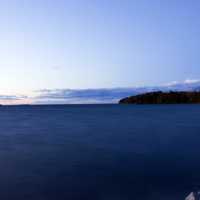 Looking at lake Michigan at Peninsula State Park, Wisconsin