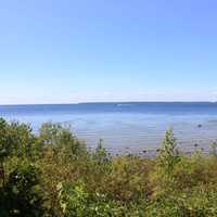 Scenic lake at Peninsula State Park, Wisconsin