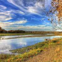 Down the backwaters at Perrot State Park, Wisconsin