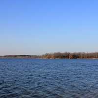 Across Pike Lake at Pike Lake State Park, Wisconsin