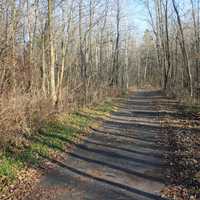 Hiking trail at Pike Lake State Park, Wisconsin