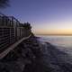 Balcony and Walkway on Lake Michigan and landscape